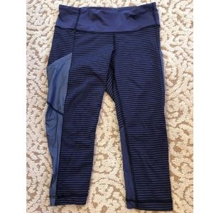 Lululemon Blue Crop Leggings Size 4